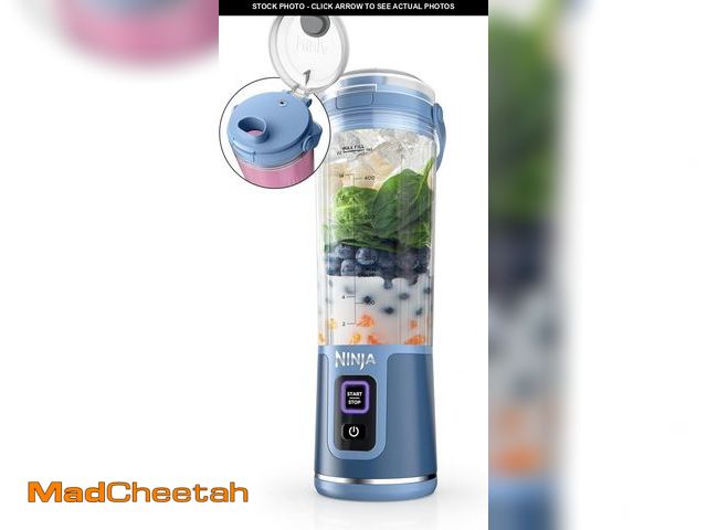 Lot 74-12329896 - Ninja Blast Portable Blender, Cordless, 18oz. Vessel, Personal Blender For-Shakes and Smoothies, BPA...
