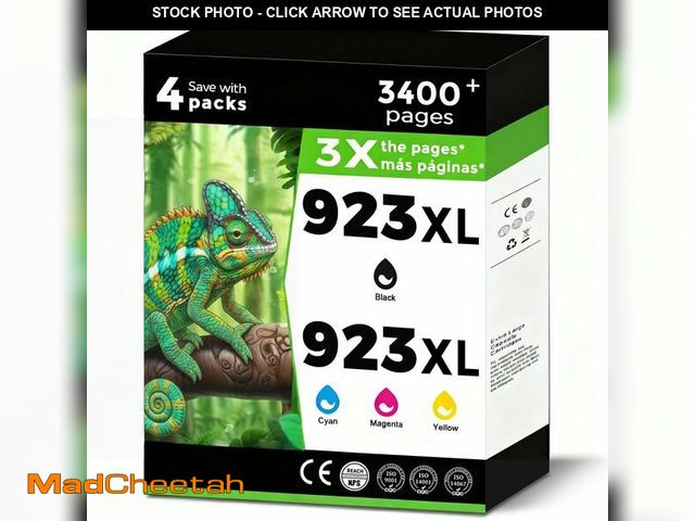 Lot 74-13621518 - 923XL (923e) Ink Cartridges Fit for HP OfficeJet Pro 8130e 8135e 8125e Printers Replacement for 923 ...