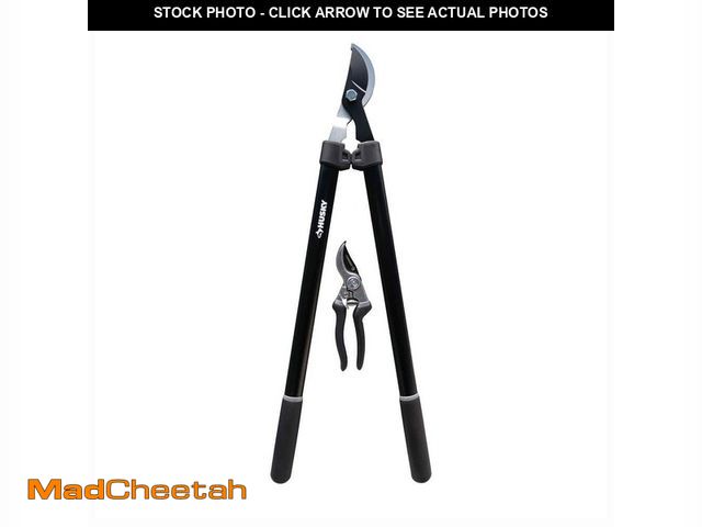 Lot 74-12584756 - Husky 2-Piece Garden Tool Set (Lopper and Pruning Shears) - UNUSED