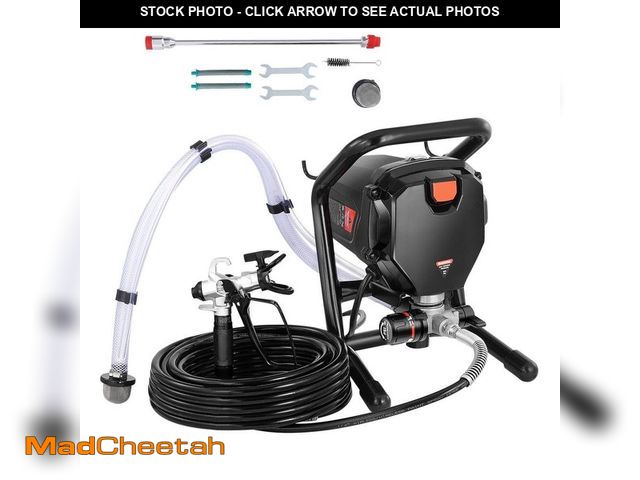 Lot 74-14306898 - SVOPES Stand Airless Paint Sprayer, 3000PSI 750W Electric Sprayer for Home Interior and Exterior, Fu...