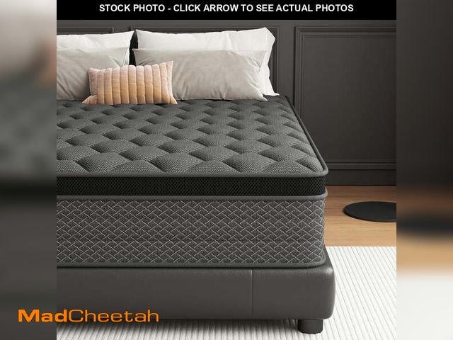 Lot 74-12801021 - Mocangtu 10" Twin Hybrid Mattress in a Box, Gel Memory Foam with Individually Wrapped Pocket Coils, ...