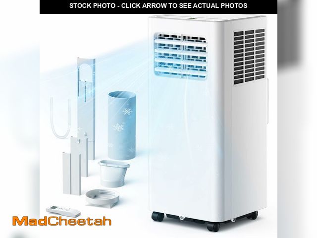 Lot 74-14581401 - EUHOMY 8000 Btu Portable Air Conditioners, 3 in 1 Portable AC with Cool, Dry, Fan Modes, Quiet Air C...