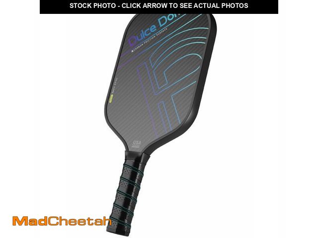 Lot 74-14266532 - DULCE DOM Professional Pickleball Paddle, T700SC Carbon Fiber Thermoforming Pickle Ball Paddle with ...