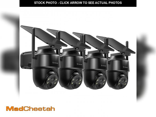 Lot 74-12114966 - GALAYOU 2K Security Cameras Wireless Outdoor-360ÃÂ° PTZ Cameras for Home Security with Solar Panel/...
