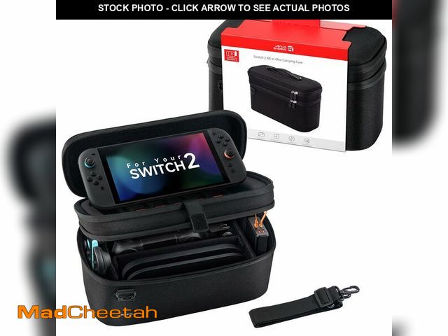Lot 74-13626412 - JSAUX All-in-One Carrying Case for Nintendo Switch 2 / ROG Xbox Ally / Ally X, Travel Storage Bag Fi...