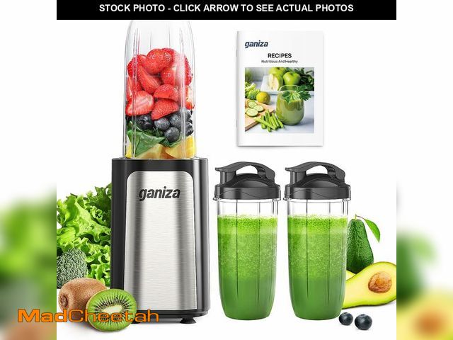 Lot 74-14208922 - Ganiza Blender for Smoothies, 14Pcs Personal Blender for Shake and Smoothies for Kitchen with 3 Port...