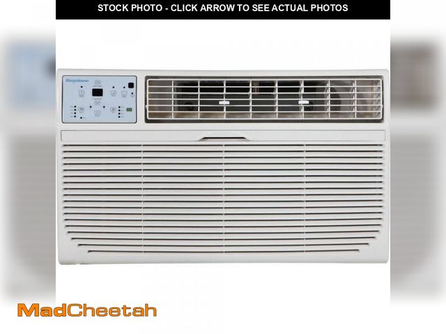 Lot 74-12106334 - Keystone 12 000 BTU (10600 BTU Heating) 550 Sq. Ft. Through-the-Wall Air Conditioner with Supplement...