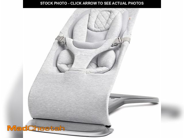 Lot 74-12918671 - Ergobaby Evolve 3-in-1 Bouncer, Adjustable Multi Position Baby Bouncer Seat, Fits Newborn to Toddler...