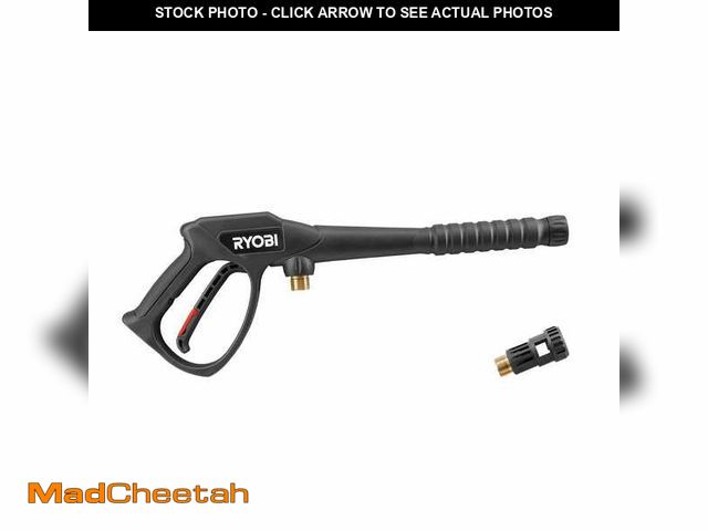 Lot 74-13692397 - *MISSING ADAPTER* RYOBI 3,300 PSI Pressure Washer Trigger Gun Kit *MISSING ADAPTER*  - UNUSED