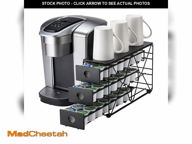Lot 74-12711879 - Flagship K Cup Holder 3 Tier Coffee Pod Holder for K Cup Organizer Save Space Countertop Kitchen (42...