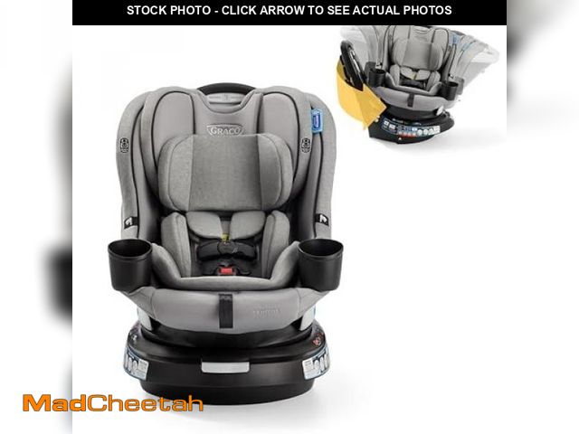 Lot 74-12073805 - Graco EasyTurn 360 2-in-1 Convertible Car Seat - Solae - UNUSED
