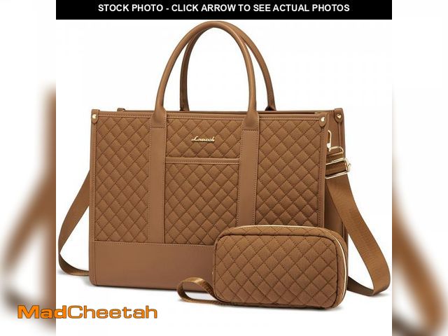 Lot 74-12050602 - LOVEVOOK Laptop Bags for Women, 15.6 inch Waterproof Work Tote Bag with Clutch, Professional Teacher...