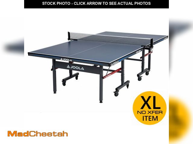 Lot 74-13071664 - JOOLA Tour Indoor Ping Pong Table with Quick Clamp Table Tennis Net - 10 Minute Assembly - Foldable ...