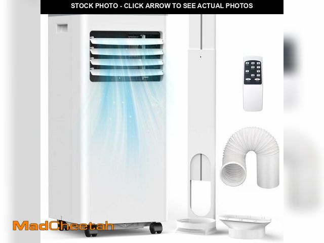 Lot 74-12629752 - Electactic Portable Air Conditioner 10000 BTU Cools Up to 450 Sq. Ft., 3-in-1 Modes Portable AC Unit...