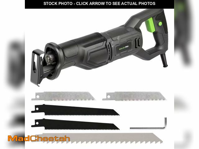Lot 74-14059619 - GALAX PRO 120V Reciprocating Saw, 6.0 Amp Corded Electric, for DIY &amp; Contractor Cutting Wood/Met...