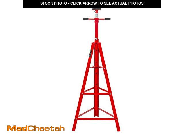 Lot 74-12146579 - Stark USA 2 Ton Automotive Under Hoist Tripod Stand for Garages  Repair Shops  and DIY  44000LB Capa...