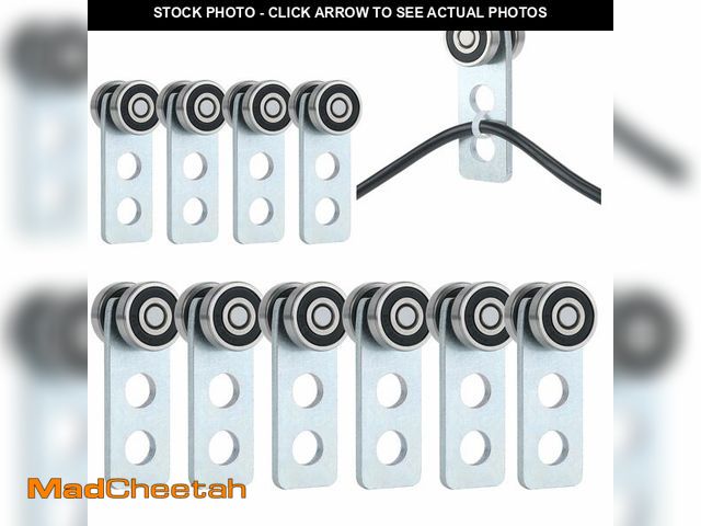 Lot 74-12972335 - Fuperoo 2 Wheel Trolley Assembly Rollers.Bearing Trolley Assembly.The top of The Trolley has Room fo...