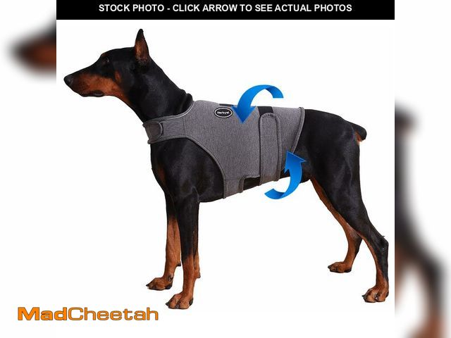 Lot 74-13715468 - Harbyel Dog Anxiety Vest - Skin-Friendly Calming Shirt for Thunder, Fireworks, Vet Visits &amp; Sepa...