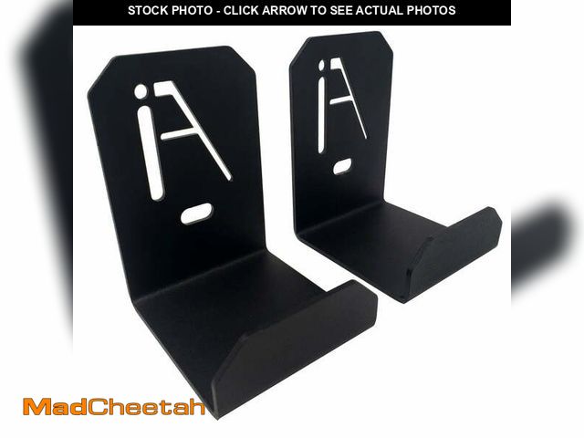Lot 74-12860624 - Iron American Multi-Purpose Gym Storage Wall Brackets - UNUSED