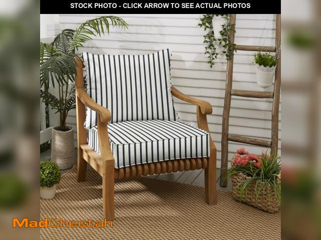 Lot 74-12373545 - Outdoor 5'' Dining Chair Seat / Back Cushion - UNUSED