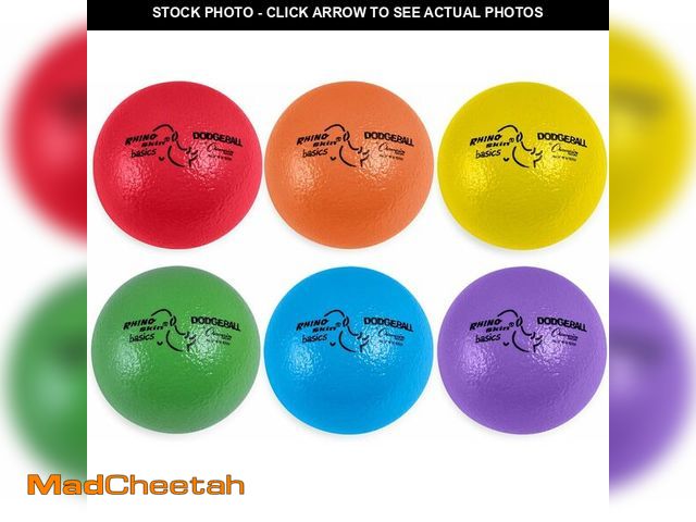 Lot 74-13697879 - Champion Sports Rhino Skin Basic Dodgeball Set, 6" - UNUSED