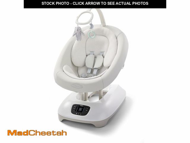 Lot 74-13800881 - Graco SmartSense Baby Swing with Cry Detection Technology, Soothing Motions and Calming Vibrations, ...