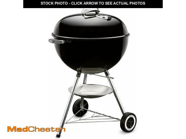 Lot 74-13794399 - Weber Original Kettle Charcoal Grill, 22-Inch, Black - Classic Outdoor BBQ Grill with OneÃÂ¢Ã¢âÂ¬...
