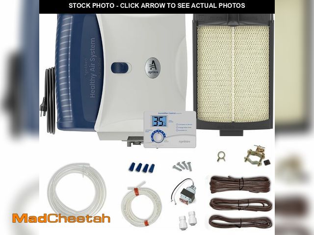 Lot 74-13582107 - AprilAire 720AKZ Whole-House Fan-Powered Evaporative Humidifier - 21 GPD, Water Saving, Automatic Di...