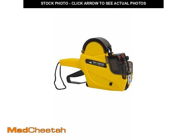 Lot 74-13713178 - Cash &amp; Card Two-Line Price Gun Ã¢â¬â Retail Pricing Labeler with Dual Line Printing, Handheld...