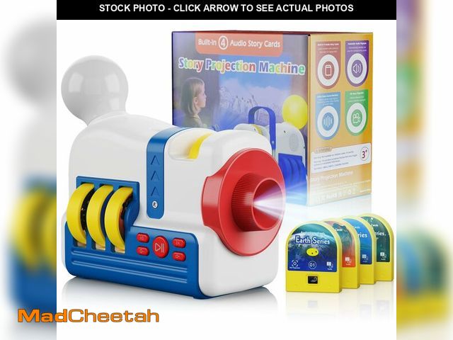Lot 74-14213852 - Story Projector for Kids, 4K HD Kids Story Projector With 32 Stories, 2-in-1 Night Light and Story P...