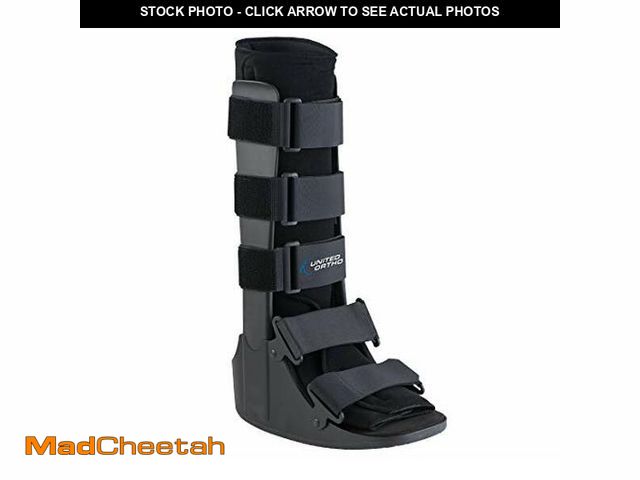 Lot 74-12574111 - United Ortho USA14007 Cam Walker Fracture Boot, Large, Black - USED