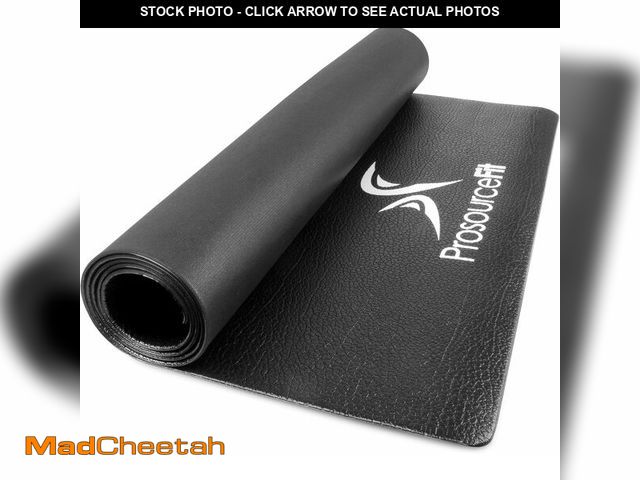 Lot 74-14067530 - ProsourceFit Exercise Equipment &amp; Treadmill Mat High Density PVC Floor Protector, 3 x 6.5-feet -...