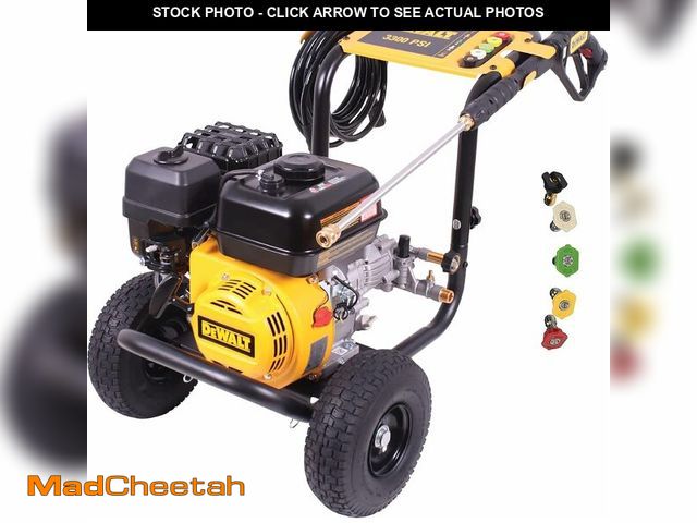 Lot 74-14610363 - DeWalt 3300 PSI Gas Pressure Washer, 2.4 GPM, Residential Model DXPW3300-S - UNUSED