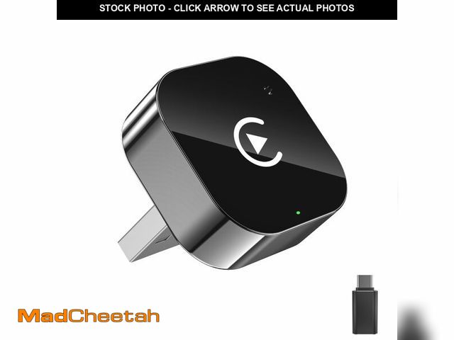 Lot 74-12718908 - Wireless Carplay Adapter &amp; Android Auto 2025 Upgrade Wired CarPlay to Wireless,2-in-1 Mini USB D...