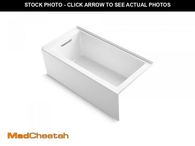 Lot 74-12131692 - Kohler UNDERSCOREÃ 60X30 IA BATH, LH - UNUSED
