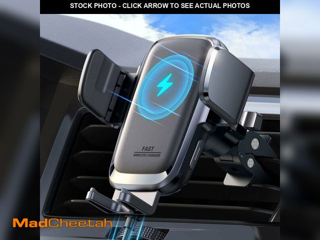 Lot 74-12718907 - Wireless Car Charger, 15W Qi Fast Charging Auto Clamping Car Charger Phone Holder Mount, JOYROOM Cel...