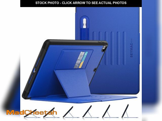 Lot 74-13629941 - SEYMAC stock Case for iPad 9th/8th/7th Generation 10.2'', Strong Magnetic Auto Sleep Shockproof Case...