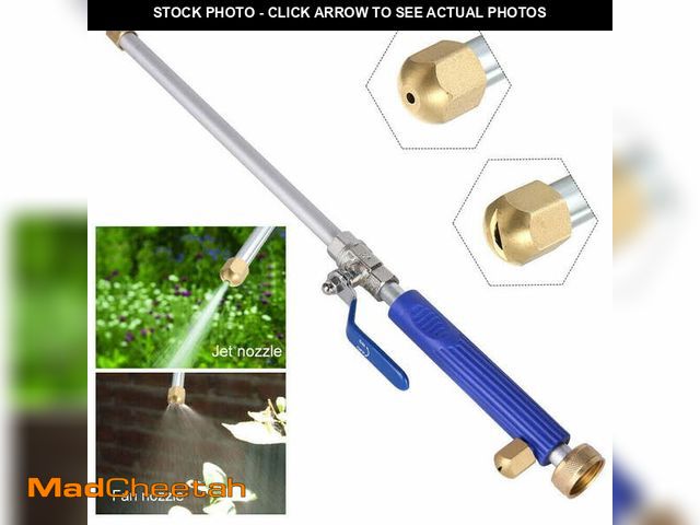 Lot 74-14150334 - MIBIITTY Jet Nozzle for Garden Hose 2-in-1 Jet Nozzle High Pressure Hose Nozzle with 2 Different Noz...