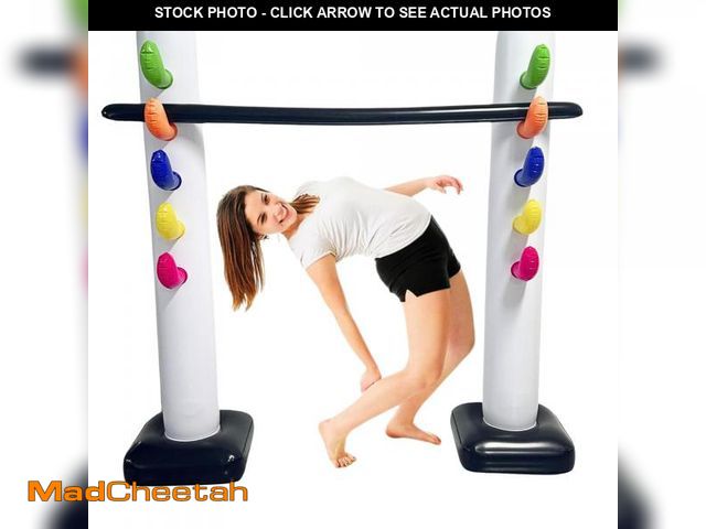 Lot 74-12110538 - 4E's Novelty Inflatable Limbo Game for Kids Adults 62" Luau Party Game, Indoor Outdoor Inflatable La...