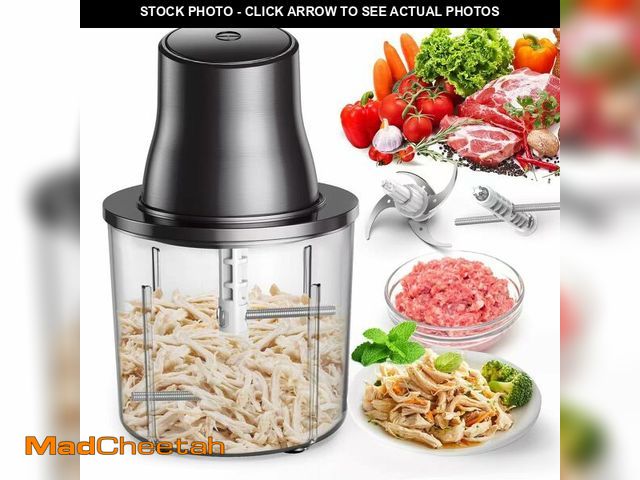 Lot 74-14472246 - 3-in-1 Upgraded Food Processor with Electric Chicken Shredder | 1.5L Bowls Vegetable Food Chopper, D...