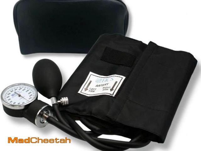 Lot 74-12126303 - HCS Extra Large Blood Pressure Cuff, Manual - Adult BP Cuff - XL Manual Blood Pressure Cuff Arm Moni...