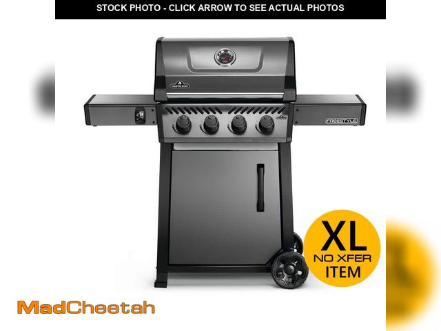 Lot 74-14244341 - NAPOLEON Freestyle 425 4-Burner Propane Gas Grill in Graphite Grey - USED