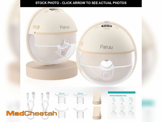Lot 74-13628715 - Paruu Hands Free Breast Pump P16, Wearable Breast Pump Electirc Portable with 4 Modes &amp; 12 Level...