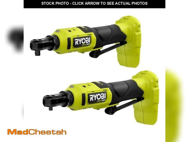 Lot 74-14112898 - RYOBI ONE+ HP 18V Brushless Cordless Compact Ratchet 2-Tool Combo Kit (Tool Only) - UNUSED