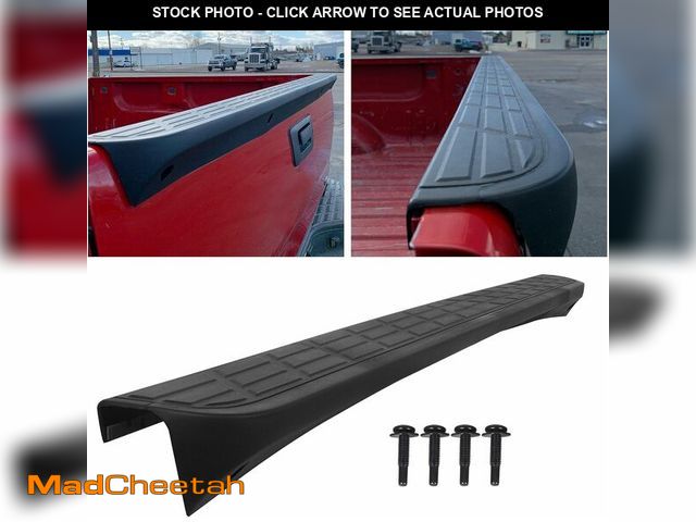 Lot 74-12632969 - ECOTRIC Tailgate Cap Top Protector Molding Spoiler Cover Compatible with 2007-2013 Chevy GMC Silvera...