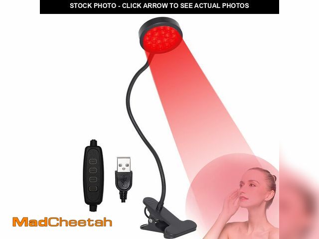 Lot 74-13997123 - U4GLORY Red Light Therapy for Face and Body, 18 LEDs 660nm Red and 850nm Near Infrared LED Red Light...