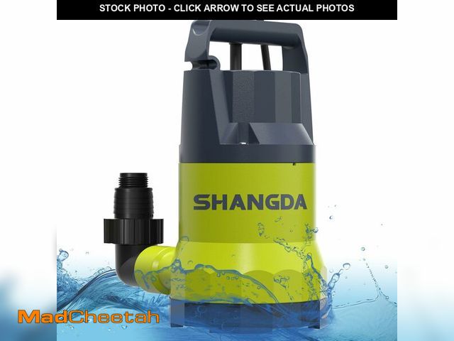 Lot 74-14213384 - SHANGDA Sump Pump Water Pumps - UNUSED