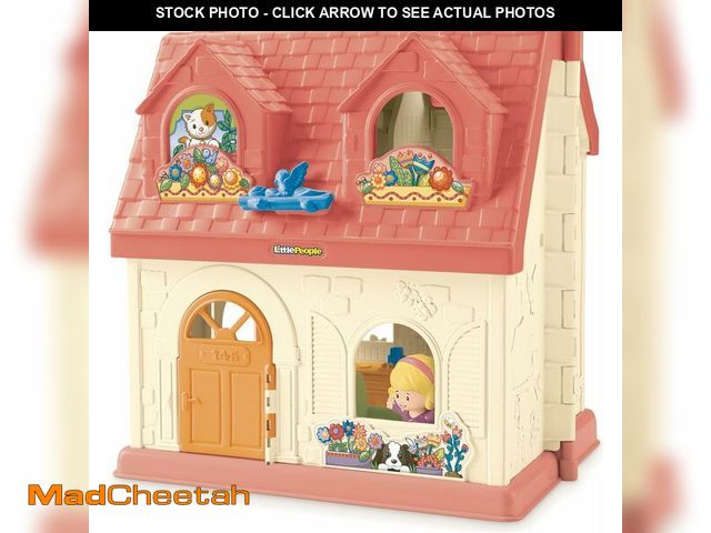 Lot 74-14348715 - Fisher-Price Little People Toddler Toy Surprise &amp; Sounds Home Musical Playhouse with Figures &am...