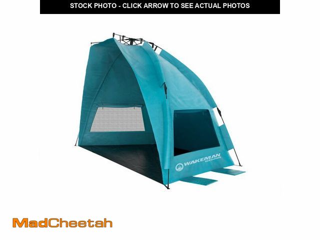 Lot 74-14360679 - Pop-Up Beach Tent - Instant Shade Canopy with UV Protection - Water and Wind-Resistant Sun Shelter w...