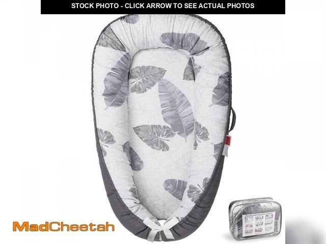 Lot 74-12407244 - BUTOA Baby Lounger - Breathable &amp; Soft Baby Nest, Portable and Lightweight Tummy Time Lounger fo...